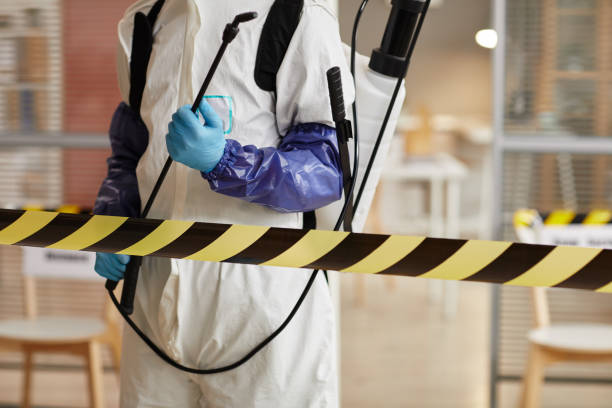 Professional Biohazard technician working in Nashville, MI